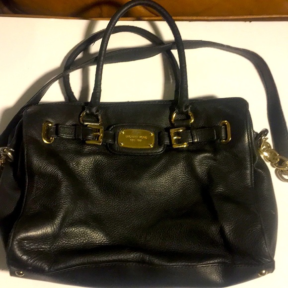 MICHAEL KORS HAMILTON LARGE SOFT LEATHER SATCHEL - Picture 1 of 7
